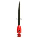 Steeltip Punten Round Nose - Red