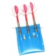 Mini Bar Wallet Leer - Blauw