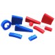 Smartness Sigmenten Rood / Blauw Los