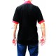 Polo Shirt - Zwart-Rood
