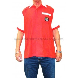 Blouse type 3 - Rood-Wit - L