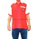 Blouse type 3 - Rood-Wit - L