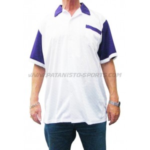 Blouse type 1 - Wit-Paars - XXL
