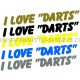 I LOVE "DARTS" - (Balloon Extra)