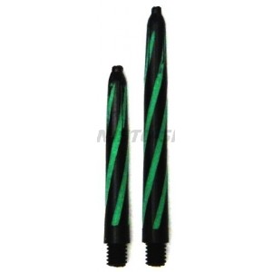 Shaft Spiroline Nylon Darsus Short - Zwart Groen