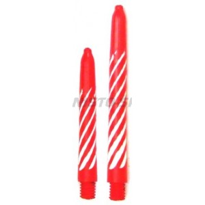 Shaft Spiroline Nylon Darsus Short - Rood Wit