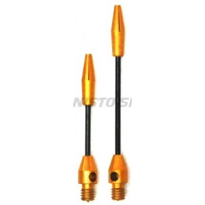 Shaft Tri Steel Anodised Medium - Goud