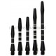 Shaft Regrooved Alloy AR1 Extra Short - Zwart
