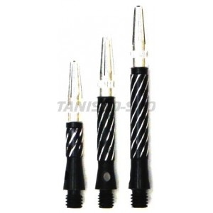 Shaft Super Spin Alloy Diamond Cut DC1 Darsus Short - Zwart