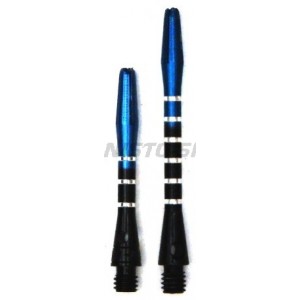 Shaft Two Tone Regrooved Medium - Zwart Blauw