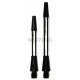 Shaft Diamond Cut Alloy Fluted Darsus Short - Zwart