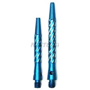 Shaft Diamond Cut Alloy Spiro Medium - Blauw