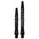 Shaft Diamond Cut Alloy Spiro Short - Zwart
