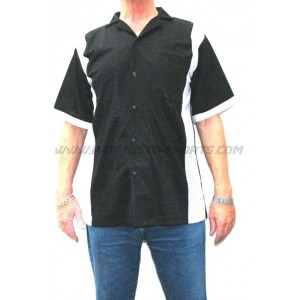 Blouse type 2 - Zwart-Wit - 4XL