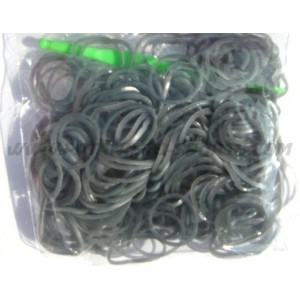 Loombands Jelly Zilver 200 Stuks