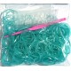 Loombands Jelly Turquoise 200 Stuks