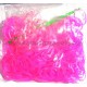 Loombands Jelly Roze 200 Stuks