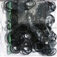 Loombands Zwart 200 Stuks