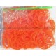 Loombands Oranje 200 Stuks