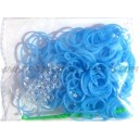 Loombands Aqua Blauw 200 Stuks