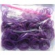 Loombands Jelly Donker Paars 200 Stuks