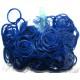 Loombands Donker Blauw 200 Stuks