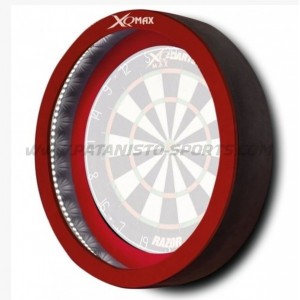 QX Max Dartbord verlichting Rood *